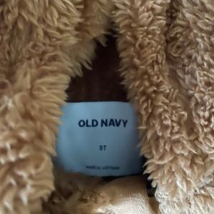 One piece fuzzy bear suit